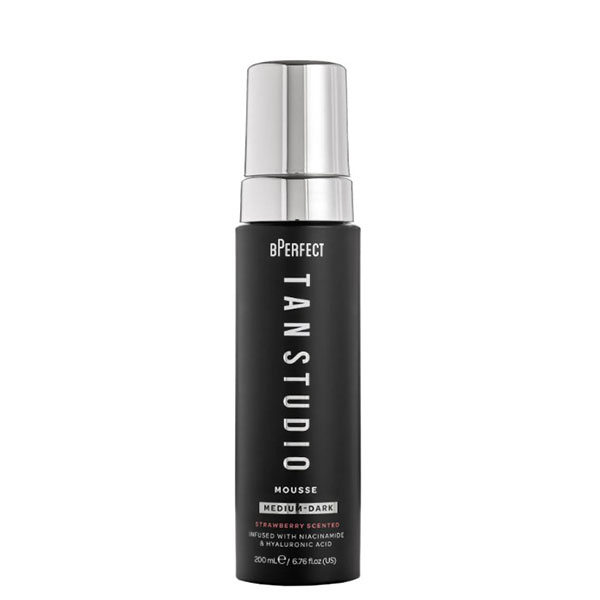 BPerfect Tan Studio Tanning Mousse Medium Dark Strawberry Scented 150ml BPerfect Tan Studio Tanning Mousse Medium Dark Strawberry Scented 150ml