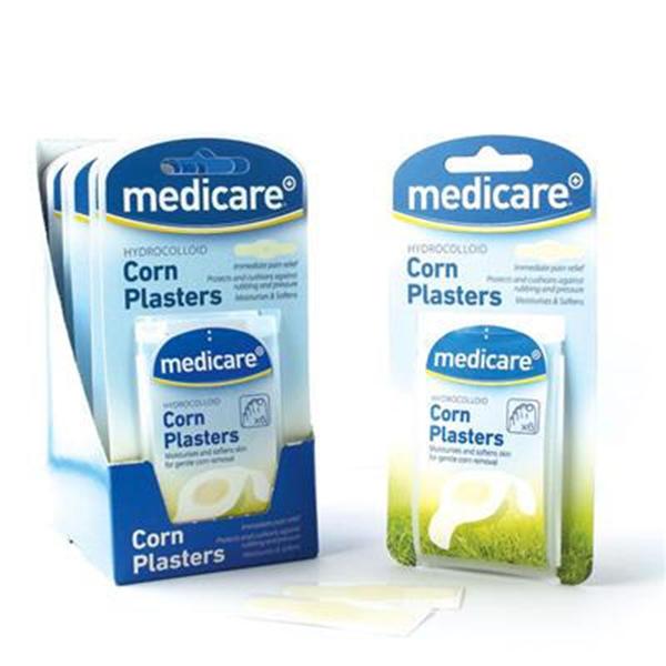 Medicare Hydrocolloid Corn Plasters (6) Medicare Hydrocolloid Corn Plasters (6)