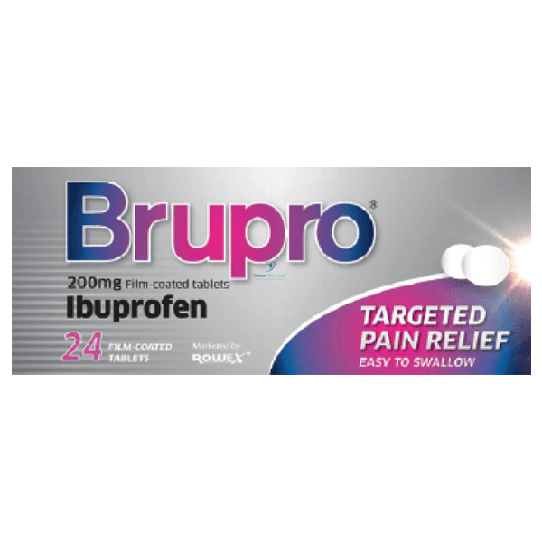 Brupro 200Mg Film Coated Tablets 24