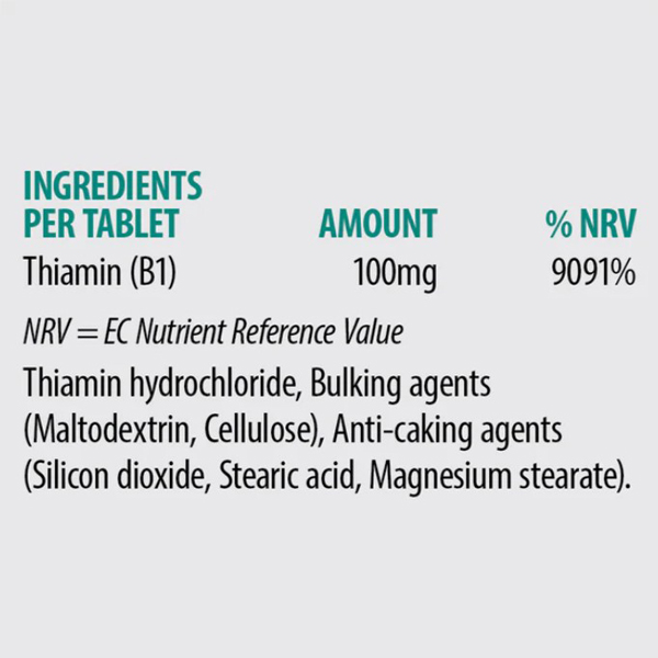 Sona Thiamin Vit B1 100Mg Tablets (120) Sona Thiamin Vit B1 100Mg Tablets (120)