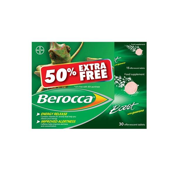 Berocca Boost Tablets Plus 50 Free (45) Berocca Boost Tablets Plus 50 Free (45)