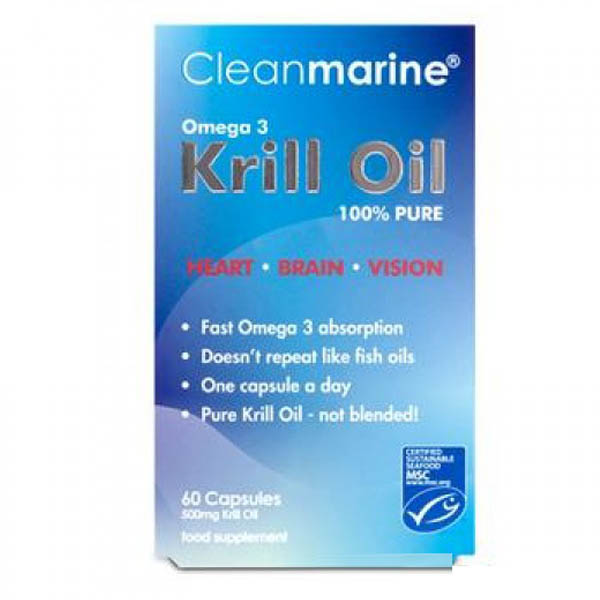 Cleanmarine Krill Oil Softgel 60 Capsules Cleanmarine Krill Oil Softgel 60 Capsules