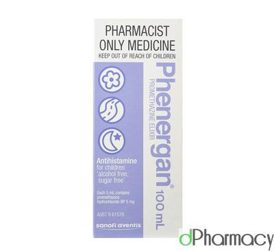 Phenergan Antihistamine 5mg/5ml (100ml) Phenergan Antihistamine 5mg/5ml (100ml)
