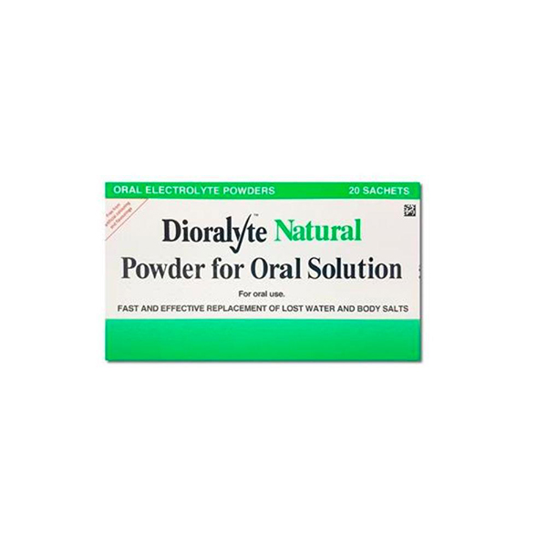 Dioralyte Natural 20 Sachets Dioralyte Natural 20 Sachets