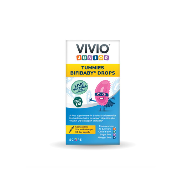 Vivio Junior Tummies Drops 8ml Vivio Junior Tummies Drops 8ml
