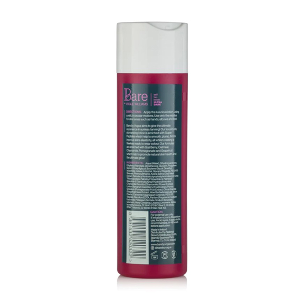 Bare By Vogue Self Tan Lotion Ultra Dark 200ml Bare By Vogue Self Tan Lotion Ultra Dark 200ml