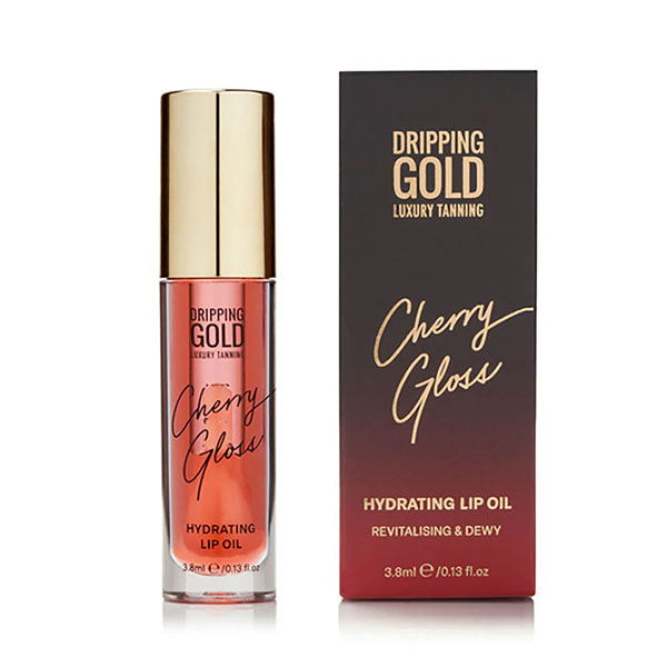 Sosu Dripping Gold Cherry Gloss Lip Oil 3.8ml Sosu Dripping Gold Cherry Gloss Lip Oil 3.8ml