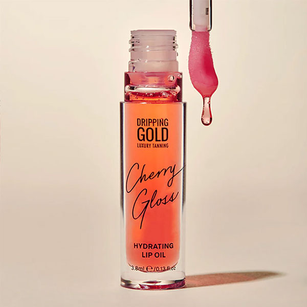 Sosu Dripping Gold Cherry Gloss Lip Oil 3.8ml Sosu Dripping Gold Cherry Gloss Lip Oil 3.8ml