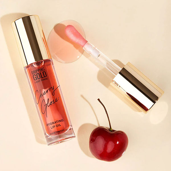 Sosu Dripping Gold Cherry Gloss Lip Oil 3.8ml Sosu Dripping Gold Cherry Gloss Lip Oil 3.8ml