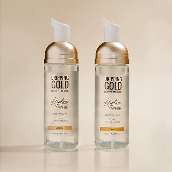 SOSU Dripping Gold Hydra Whip Clear Tanning Mousse Medium SOSU Dripping Gold Hydra Whip Clear Tanning Mousse Medium