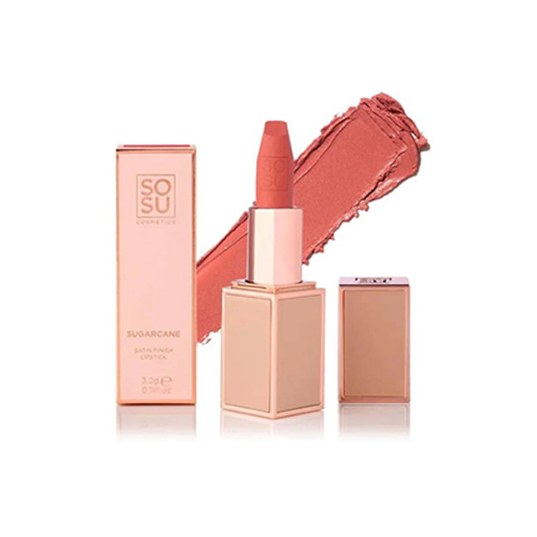 SOSU Satin Finish Lipstick Sugarcane