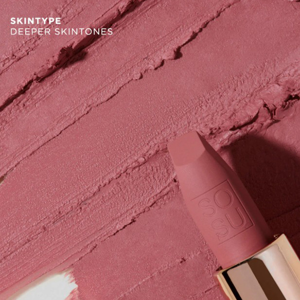 SOSU Matte Finish Lipstick - Muted Mauve