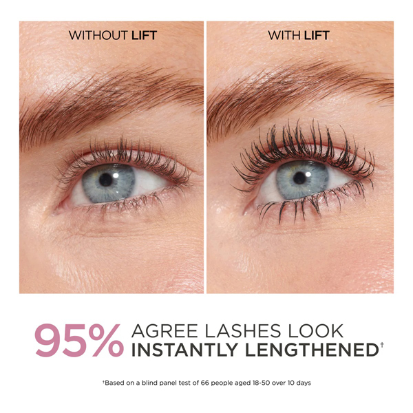 Sculpted by Aimee Connolly LashLift Ultra Black Mascara before & after Sculpted by Aimee Connolly LashLift Ultra Black Mascara before & after