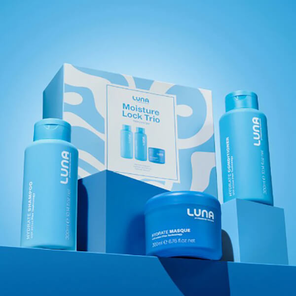 Luna Moisture Lock Trio Haircare Set Luna Moisture Lock Trio Haircare Set