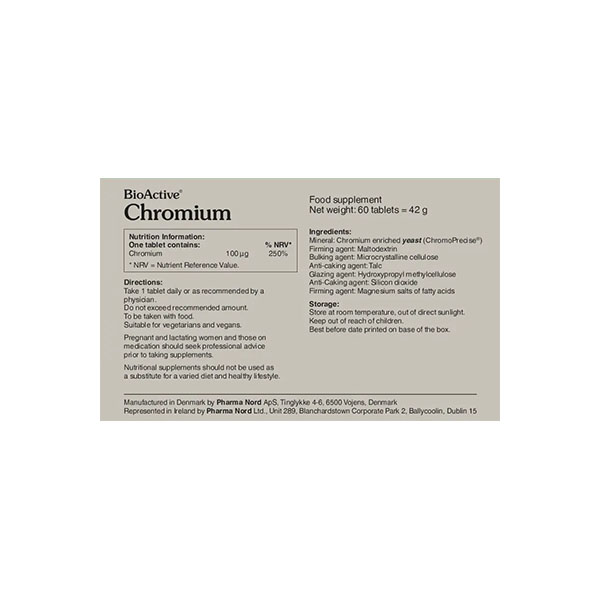 Pharmanord Bioactive Chromium (60 tabs)