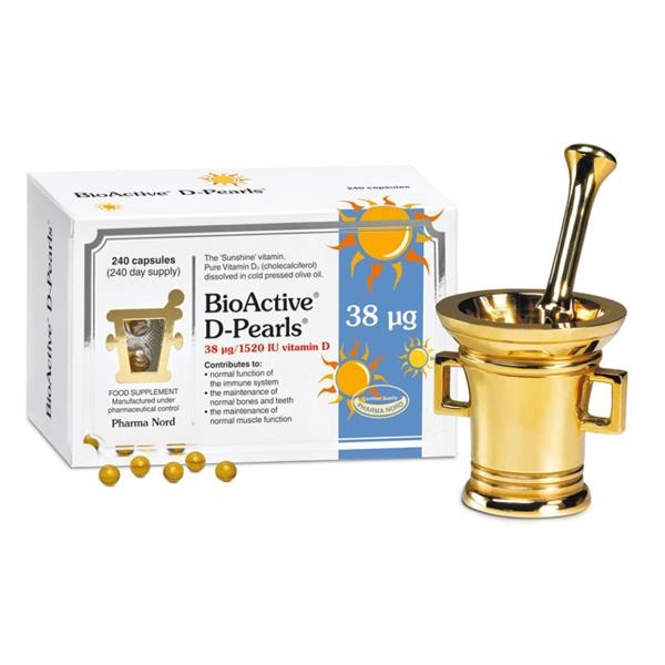 Pharmanord Bioactive Vitamin D 38ug (240 Caps)