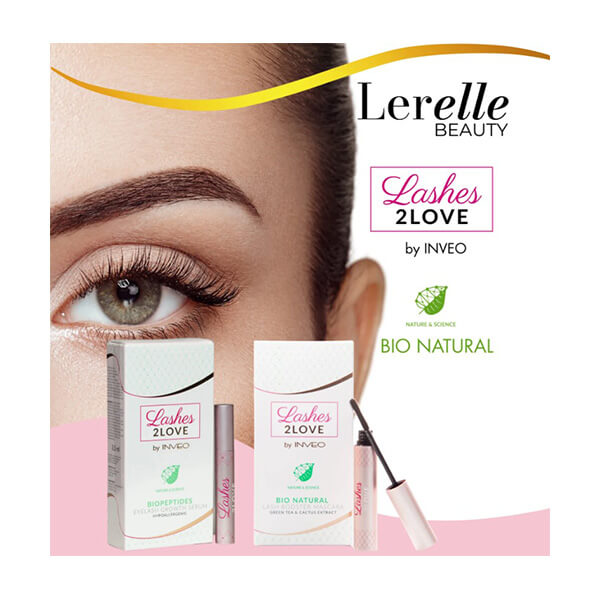 Lerelle Beauty Biopeptides Lash Serum & Lash Booster Mascara Set