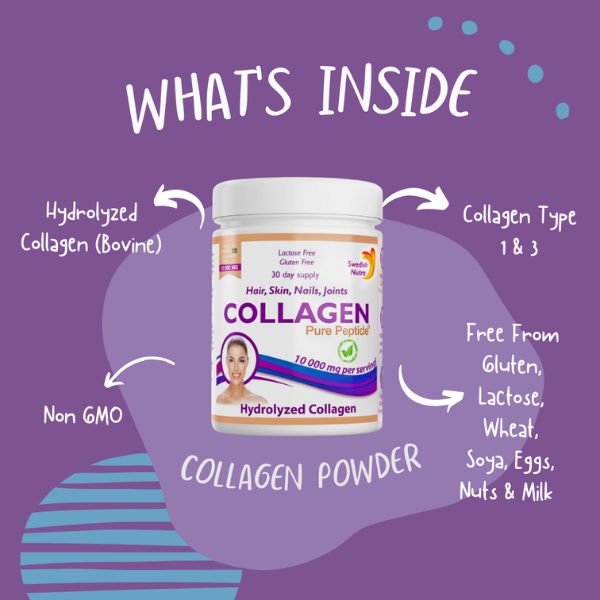 Swedish Nutra Collagen 10000mg Powder 300g Swedish Nutra Collagen 10000mg Powder 300g