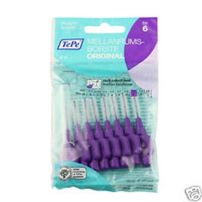 TePe Interdental Brushes 6 Purple (8) TePe Interdental Brushes 6 Purple (8)