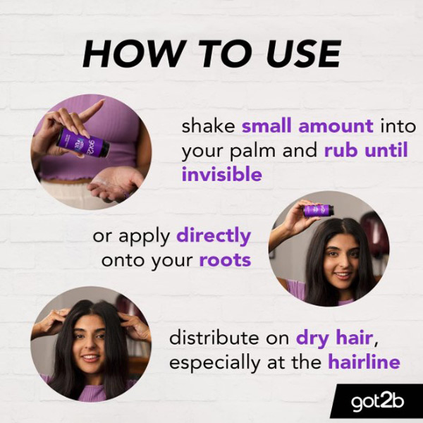 Schwarzkopf Got2b Volume Style Hair Powder 10G Schwarzkopf Got2b Volume Style Hair Powder 10G