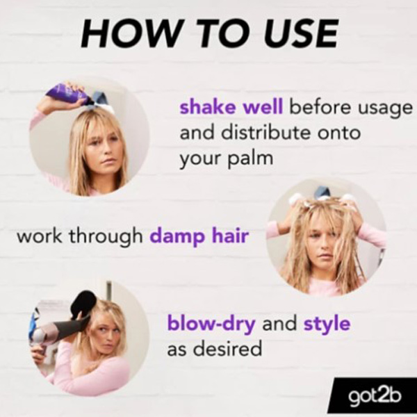 Schwarzkopf Got2b Volumaniac Bodifying Mousse 250Ml Schwarzkopf Got2b Volumaniac Bodifying Mousse 250Ml