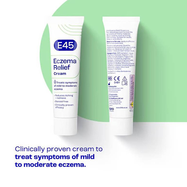 E45 Eczema Relief Cream 60g E45 Eczema Relief Cream 60g