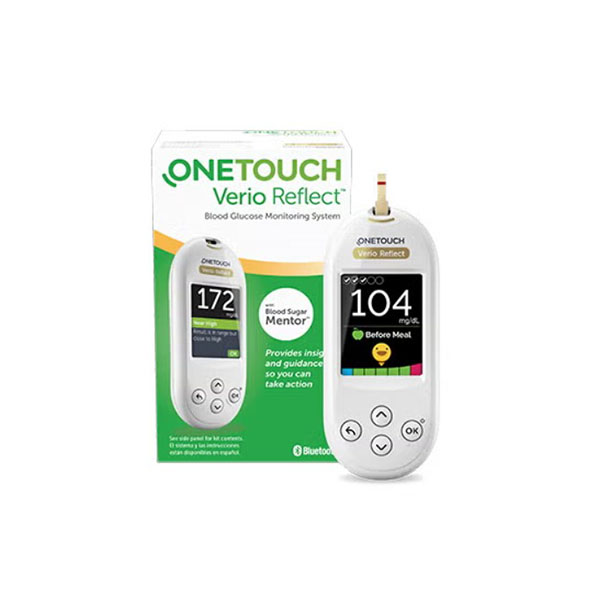 One Touch Verio Reflect Blood Glucose Monitoring System One Touch Verio Reflect Blood Glucose Monitoring System