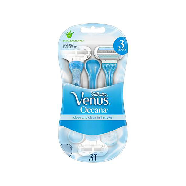 Gillette Venus Oceana 3 Blade Disposable Razor 3 Pack Gillette Venus Oceana 3 Blade Disposable Razor 3 Pack