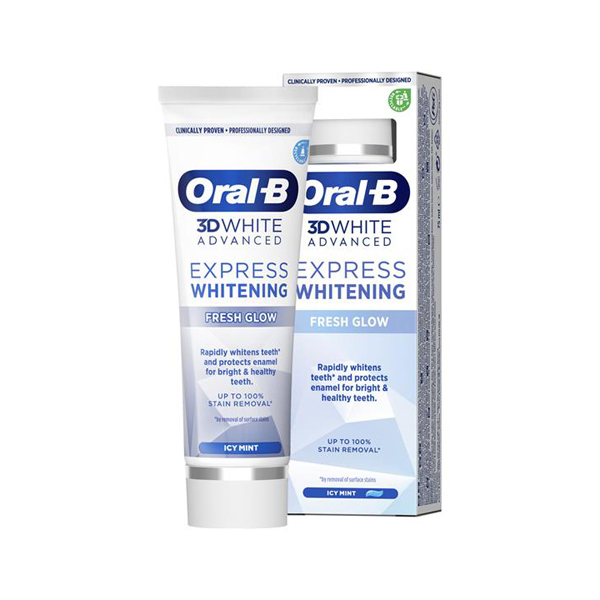 Oral B 3d White Express Whitening Fresh Glow Toothpaste | dPharmacy