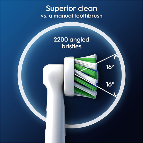 Oral B Cross Action Refill Heads 4 Pack