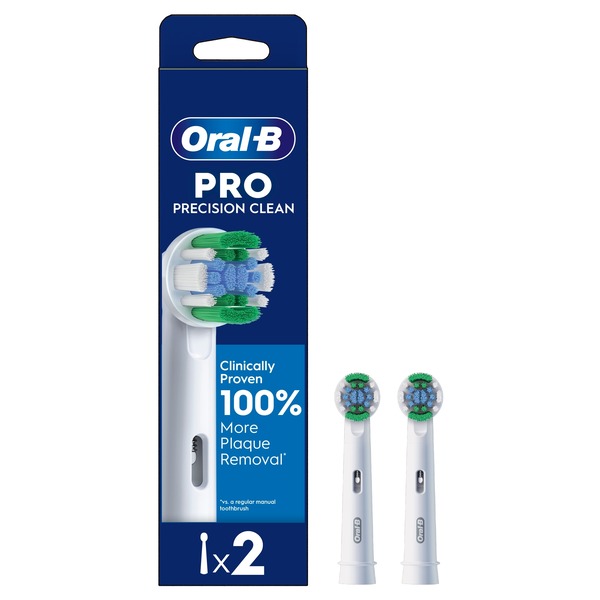 Oral B Precision Pro Brush Head 2 Piece Oral B Precision Pro Brush Head 2 Piece