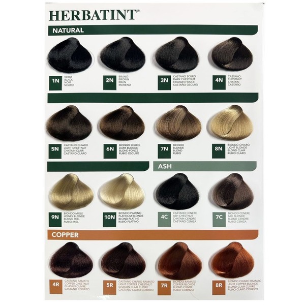 Herbatint Permanent Hair Colour Light Golden Chestnut (170 ml) Herbatint Permanent Hair Colour Light Golden Chestnut (170 ml)
