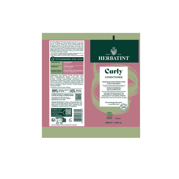 Herbatint Original Curly Conditioner (200 Ml) Herbatint Original Curly Conditioner (200 Ml)