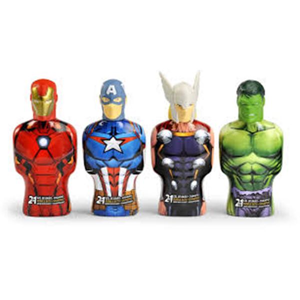 Avengers 2 In 1 Bubblebath & Shampoo 350 Ml (1Piece)