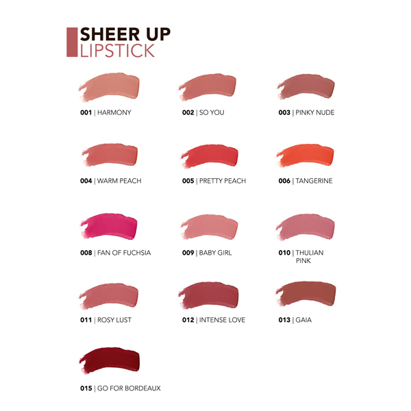 Flormar Sheer Up Lipstick So You Flormar Sheer Up Lipstick So You