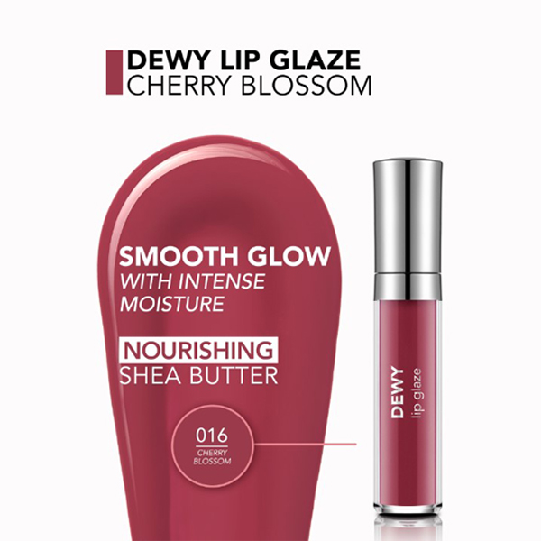 Flormar Dewy Lip Glaze 16 Cherry Blossom Flormar Dewy Lip Glaze 16 Cherry Blossom