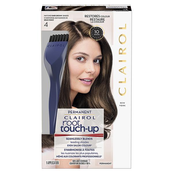Clairol Nice N Easy Root Touch Up Permanent Hair Colour 4 Dark Brown Clairol Nice N Easy Root Touch Up Permanent Hair Colour 4 Dark Brown