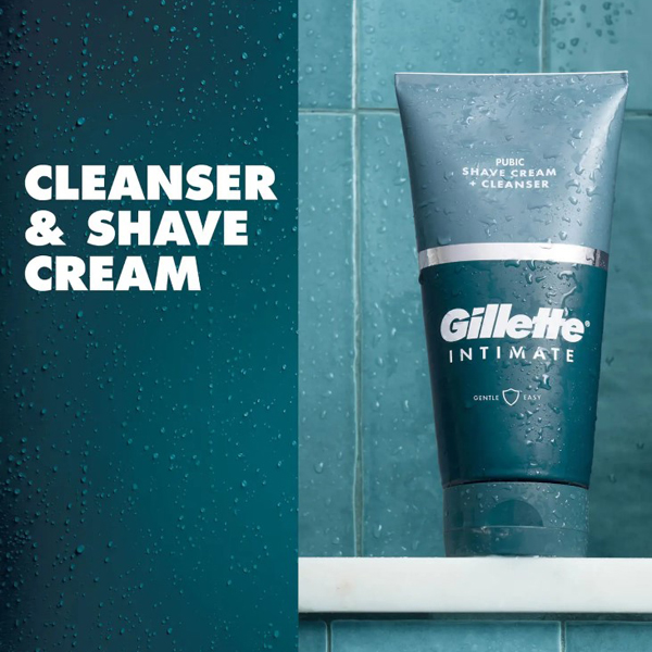 Gillette Intimate Shave Cream & Cleanser Gillette Intimate Shave Cream & Cleanser