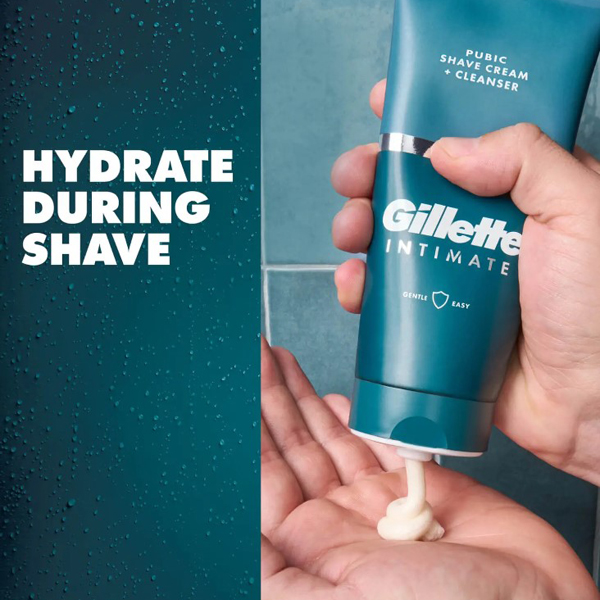 Gillette Intimate Shave Cream & Cleanser Gillette Intimate Shave Cream & Cleanser