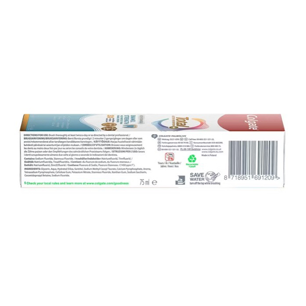 Colgate Total Protection Enamel 75ml Colgate Total Protection Enamel 75ml