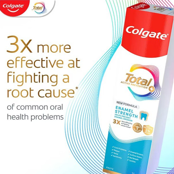 Colgate Total Protection Enamel 75ml Colgate Total Protection Enamel 75ml