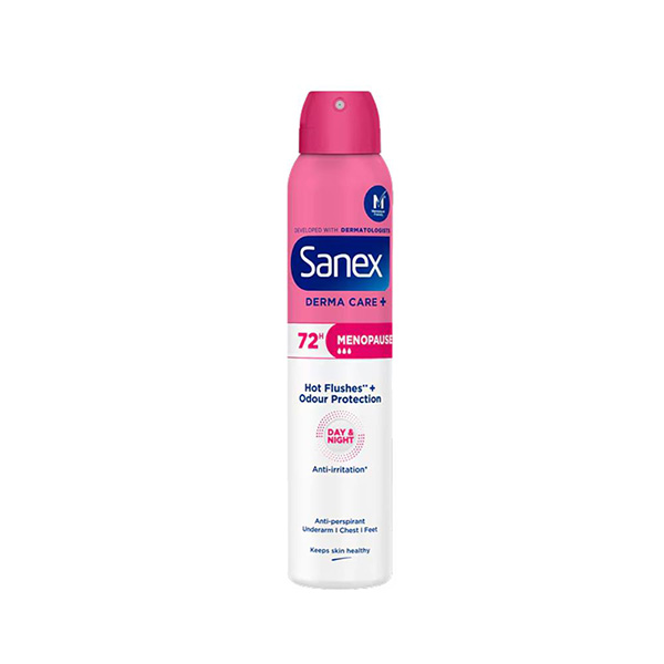 Sanex Ap Deodorant Menopause 72hr Spray 200ml Sanex Ap Deodorant Menopause 72hr Spray 200ml