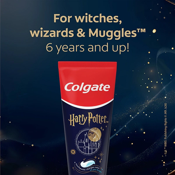Colgate X Harry Potter Bubbling Cauldron Toothpaste 6+ Colgate X Harry Potter Bubbling Cauldron Toothpaste 6+