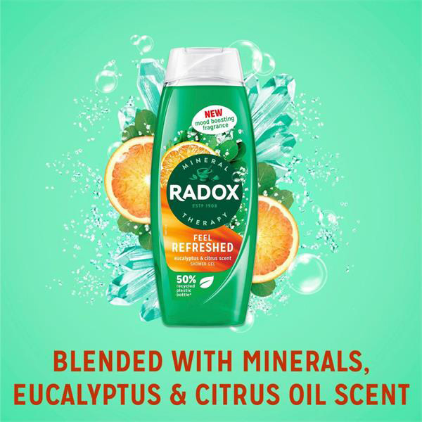 Radox Feel Refreshed Shower Gel 450ml Radox Feel Refreshed Shower Gel 450ml