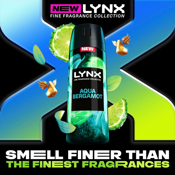 Lynx Body Spray Aqua Bergamot Lynx Body Spray Aqua Bergamot