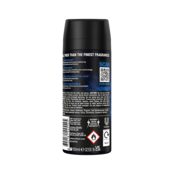 Lynx Body Spray Blue Lavender Lynx Body Spray Blue Lavender