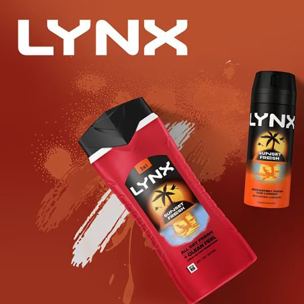Lynx Sunset Fresh Shower Gel 225ml Lynx Sunset Fresh Shower Gel 225ml