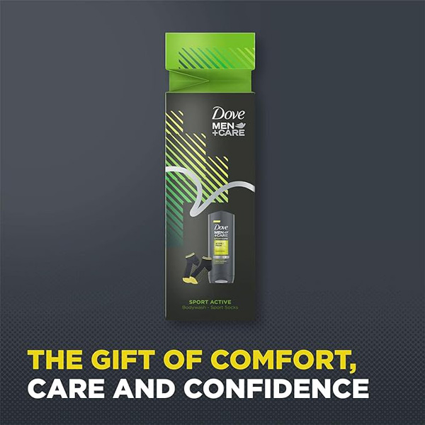 Dove Men+Care Extra Fresh Bodywash & Socks Giftset Dove Men+Care Extra Fresh Bodywash & Socks Giftset
