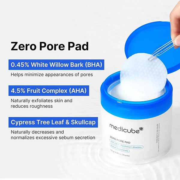 Medicube Zero Pore Pad 2.0 [70 Pads]
